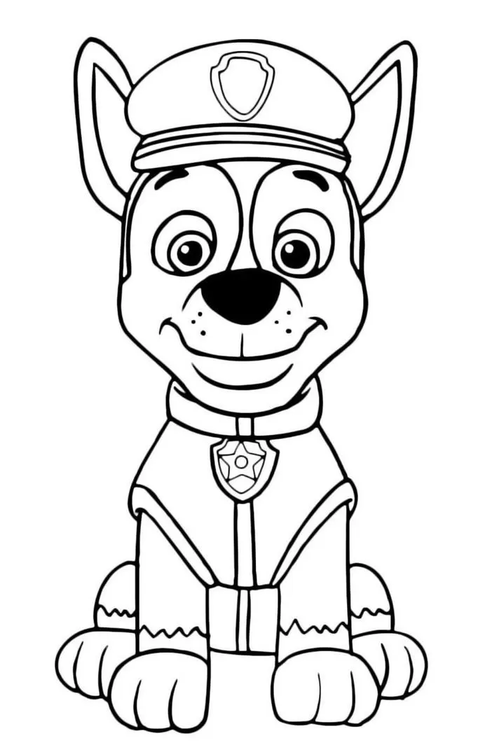 Desenhos da Patrulha Canina para colorir - Bora Colorir
