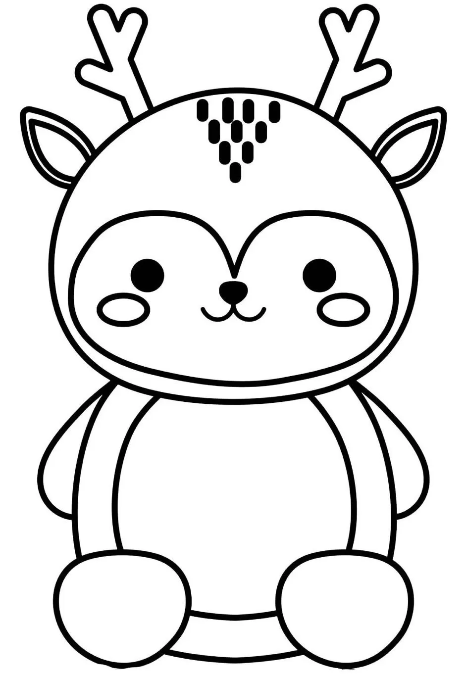 kawaii - Pesquisa Google  Animais para colorir, Desenhos kawaii