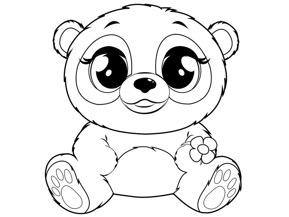 Aprenda a Colorir o Fofíssimo Panda Kawaii: Baixe Agora os Desenhos para  Imprimir!