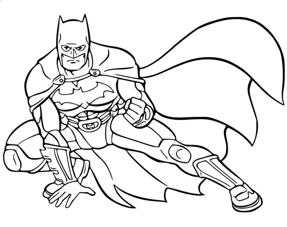 Imprimir Batman para colorir Colorir e Pintar!
