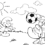 Futebol Desenhos para colorir