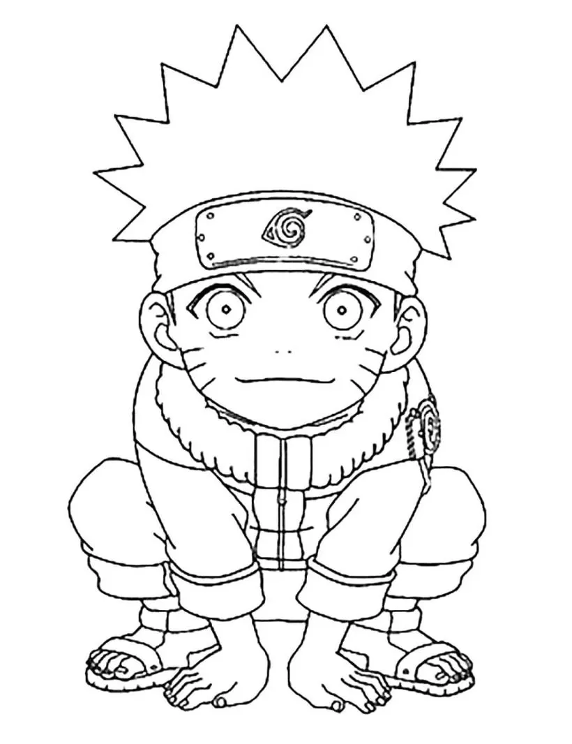 de 150] Desenhos do Naruto para colorir - Imprimir Grátis