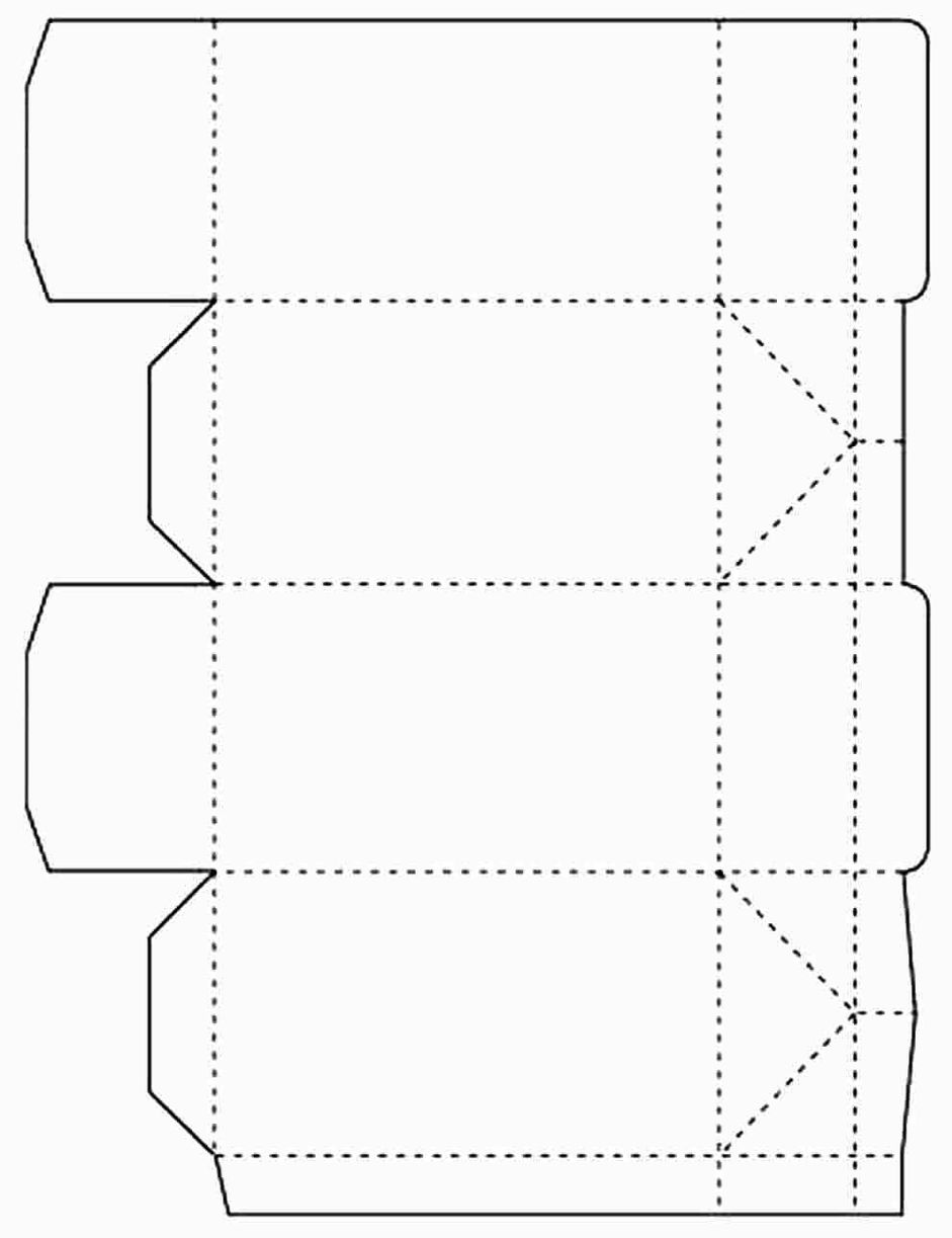 Moldes de Caixinhas para imprimir caixa alta